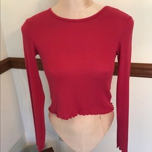 American Eagle crop sweater